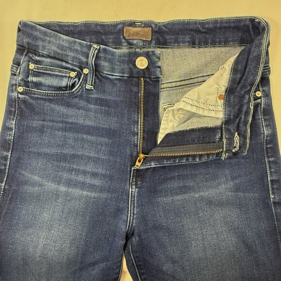 Mother Jeans Looker Ankle Fray Skinny Women Size 28 High Waisted Retro Boho Rock - Picture 4 of 12